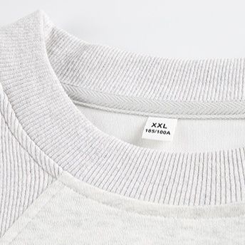 スウェットメンズ ゆったりシルエット裏起毛クルーネックトレーナー