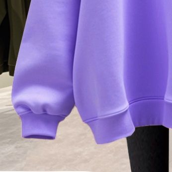 スウェットメンズ ゆったりシルエット無地クルーネックトレーナー