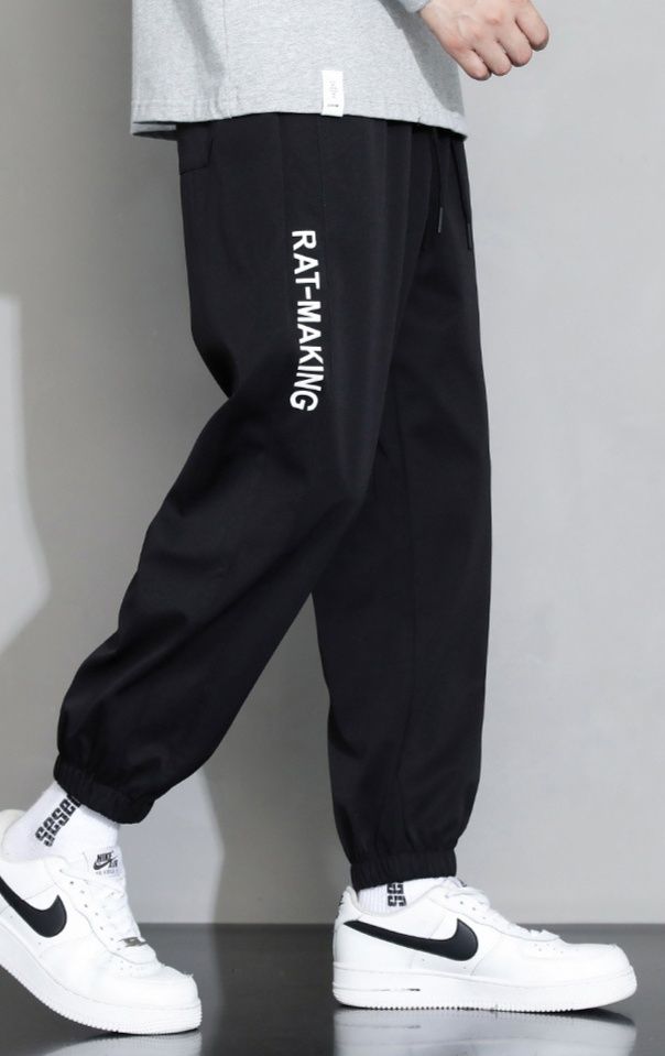 スウェットメンズ 接触冷感機能付き万能体型カバースウェットパンツ