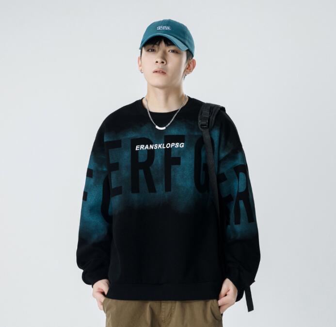 スウェットメンズ メンズ スウェット トレーナー 長袖 プリント クルーネック 秋