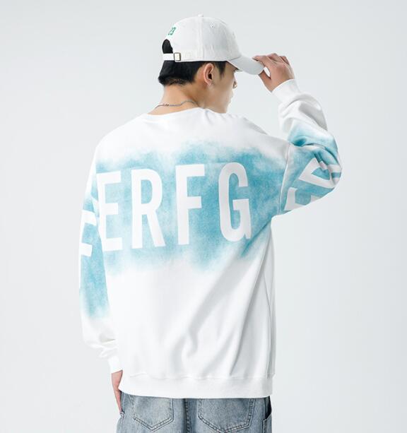 スウェットメンズ メンズ スウェット トレーナー 長袖 プリント クルーネック 秋