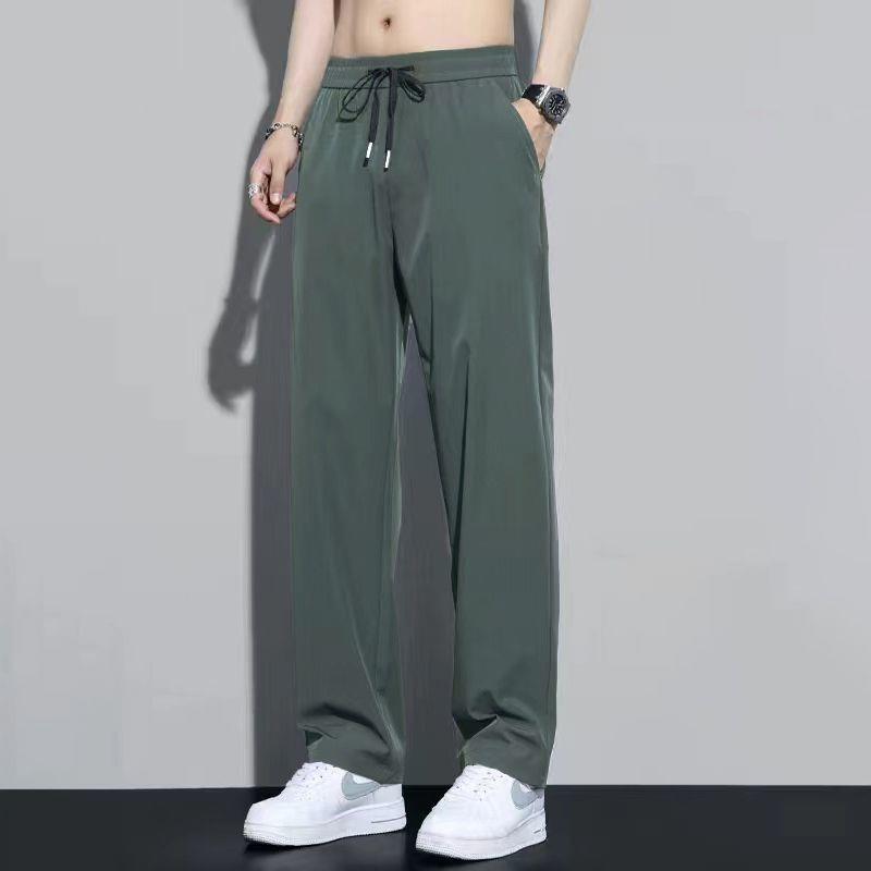 スウェットメンズ ワイドシルエット リラックスパンツ