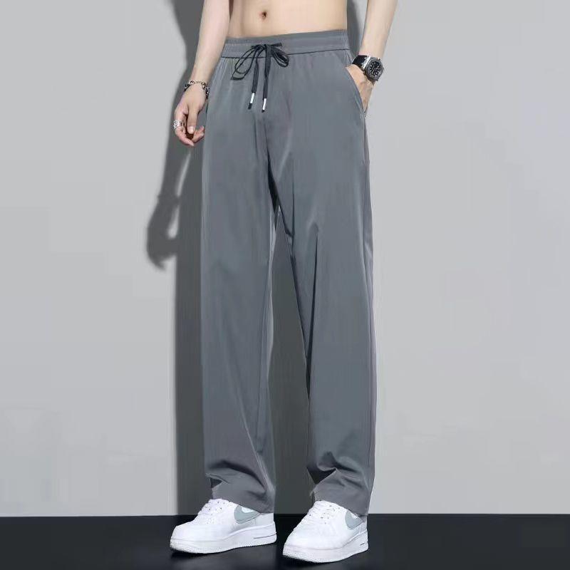 スウェットメンズ ワイドシルエット リラックスパンツ