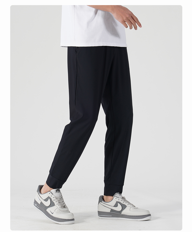 スウェットメンズ すっきりシルエット細身スウェットパンツ