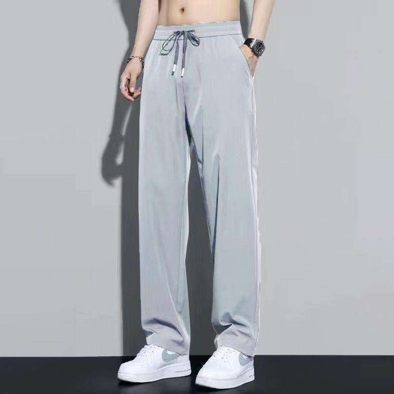 スウェットメンズ ワイドシルエット リラックスパンツ