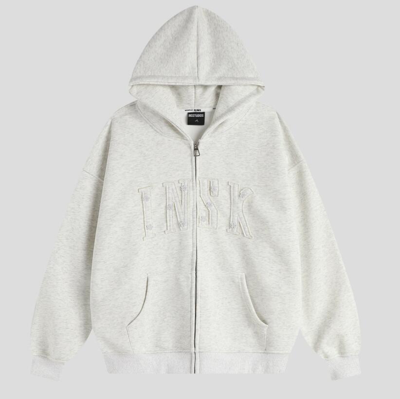 スウェットメンズ メンズ ジップアップ パーカー 秋冬スウェット