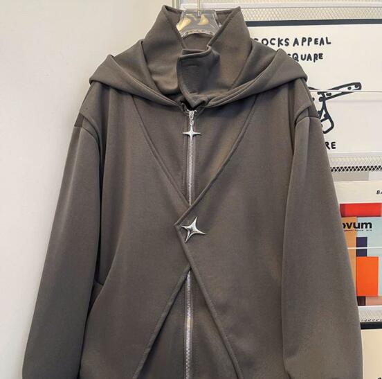 スウェットメンズ メンズ 重ね着風 フード付きスウェット カジュアル