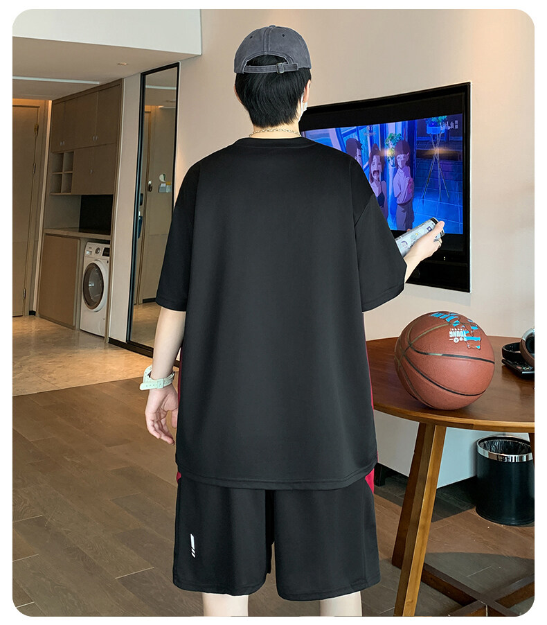 スウェットメンズ グラデーションスポーツセットアップ