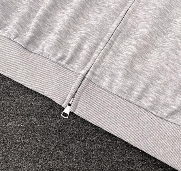 スウェットメンズ メンズ ジップアップ スウェット 文字プリント トップス