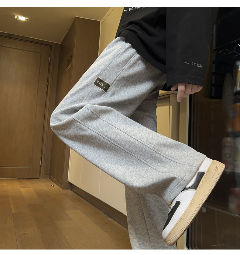 スウェットパンツ スウェットパンツ リラックスゆるシルエット裾絞りパンツ