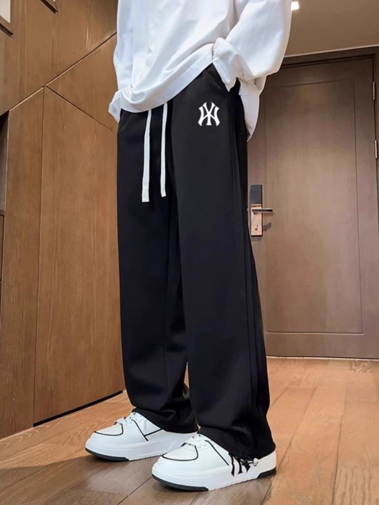 スウェットパンツ ゆったりシルエットストレートパンツ
