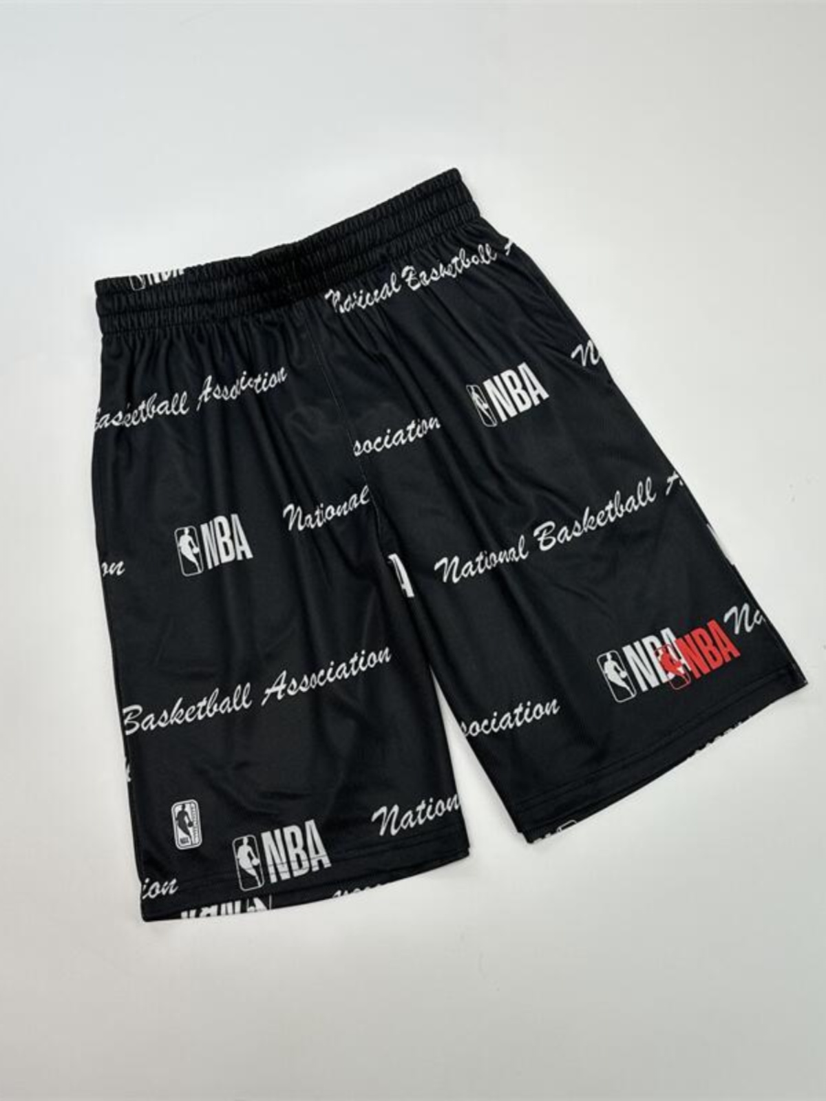 スウェットパンツ バスケロゴ総柄ショートパンツ