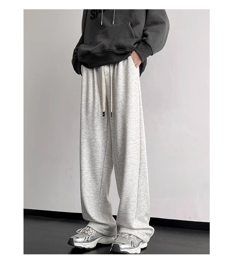 【メンズ】スウェットパンツ 極上やすらぎ裏起毛ワイドパンツ