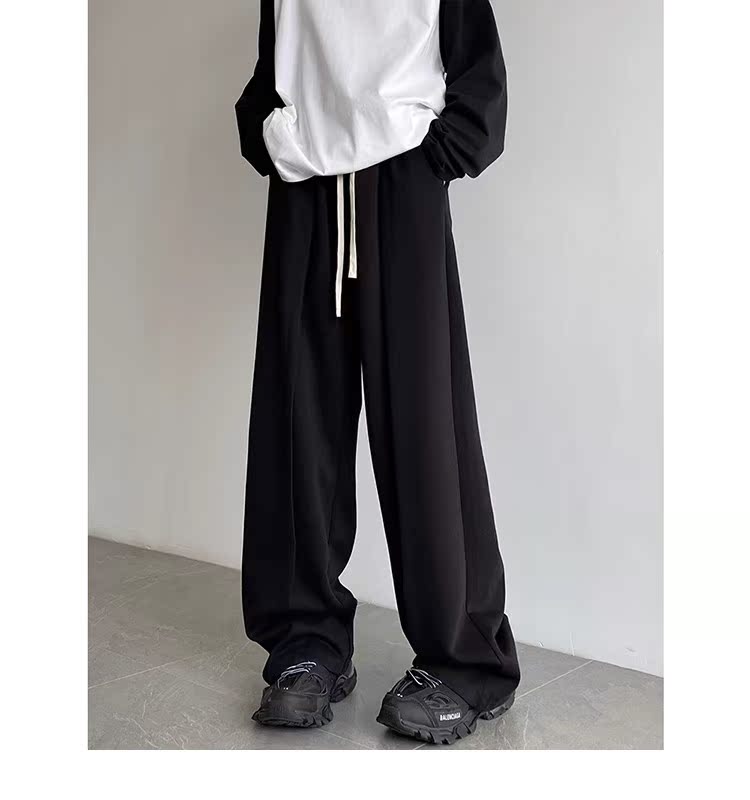 スウェットパンツ ゆったりドレープ スウェットパンツ