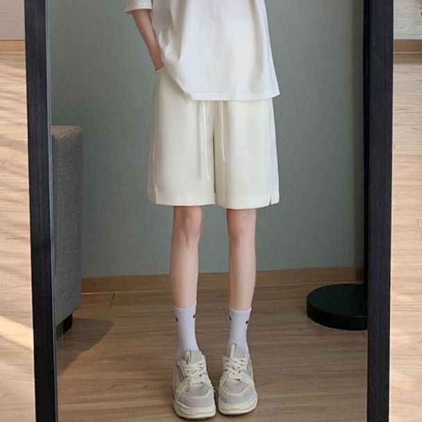 【レディース】スウェットパンツ やわらか素材のリラックスショート