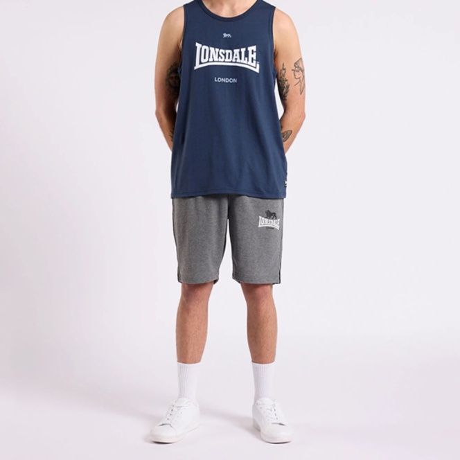 スウェットパンツ スポーティ五分丈スウェットショートパンツ