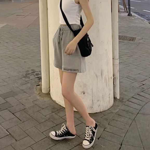 【レディース】スウェットパンツ ゆるふわリラックスショートパンツ