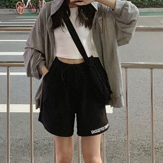 【レディース】スウェットパンツ ゆるふわリラックスショートパンツ