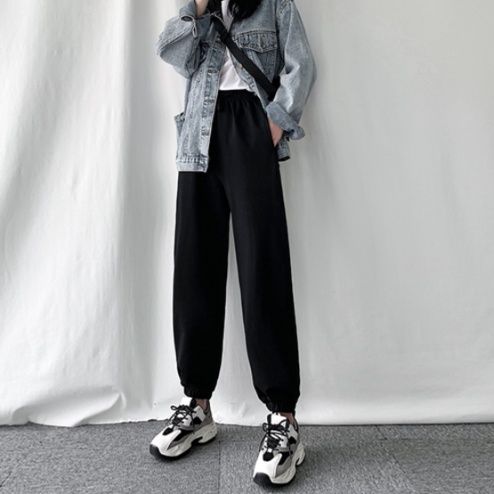 【レディース】スウェットパンツ リラックスストレートスウェットパンツ