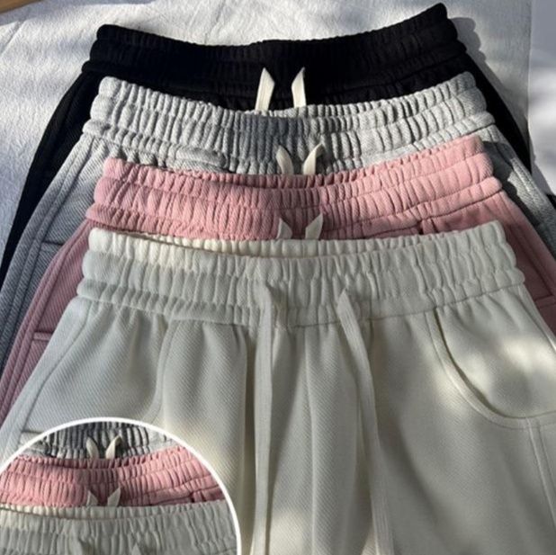 【レディース】スウェットパンツ やわらか素材のリラックスショート