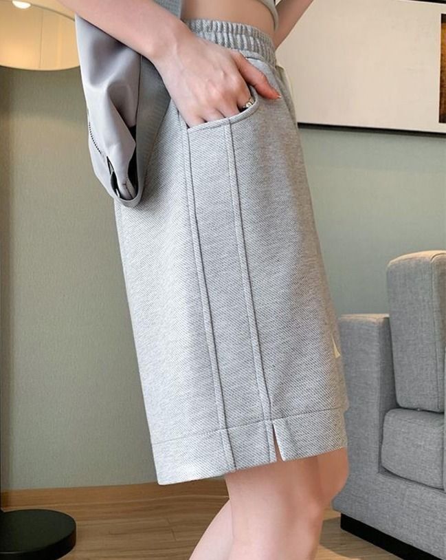 【レディース】スウェットパンツ やわらか素材のリラックスショート