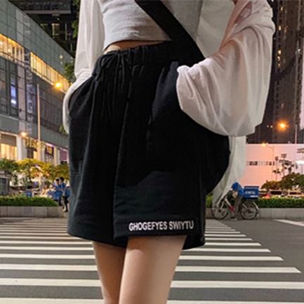 【レディース】スウェットパンツ ゆるふわリラックスショートパンツ