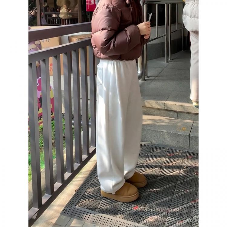 【メンズ】スウェットパンツ ゆったりリラックスワイドスウェットパンツ