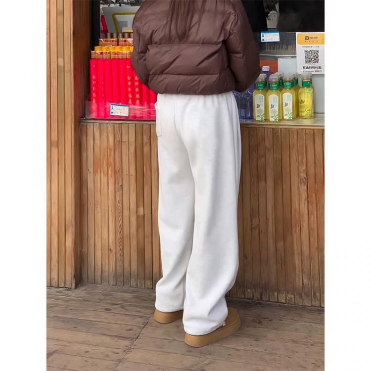 【メンズ】スウェットパンツ ゆったりリラックスワイドスウェットパンツ