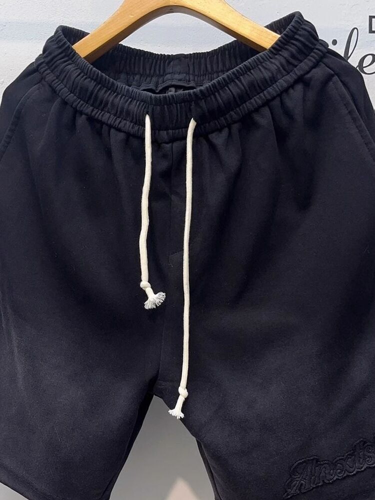 【メンズ】スウェットパンツ グラデーション加工ヘビーウェイトハーフパンツ