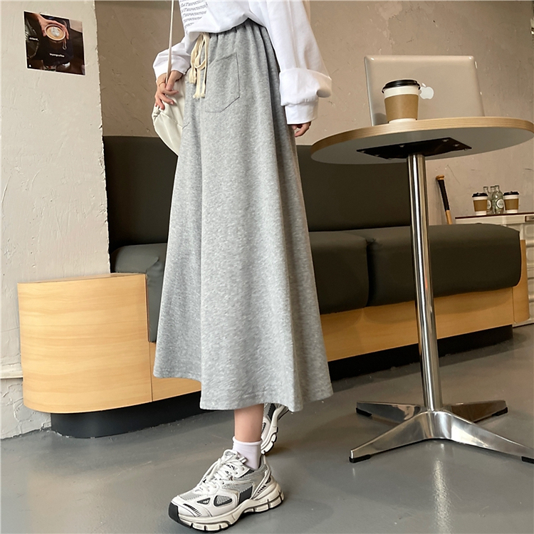 【レディース】スウェットパンツ ゆったりロングスウェットパンツ