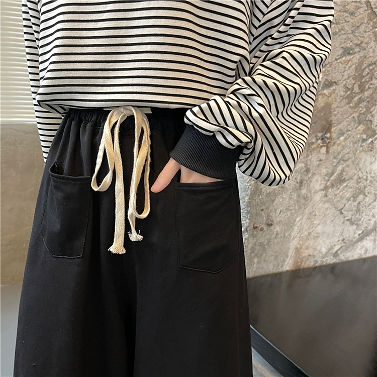 【レディース】スウェットパンツ ゆったりロングスウェットパンツ