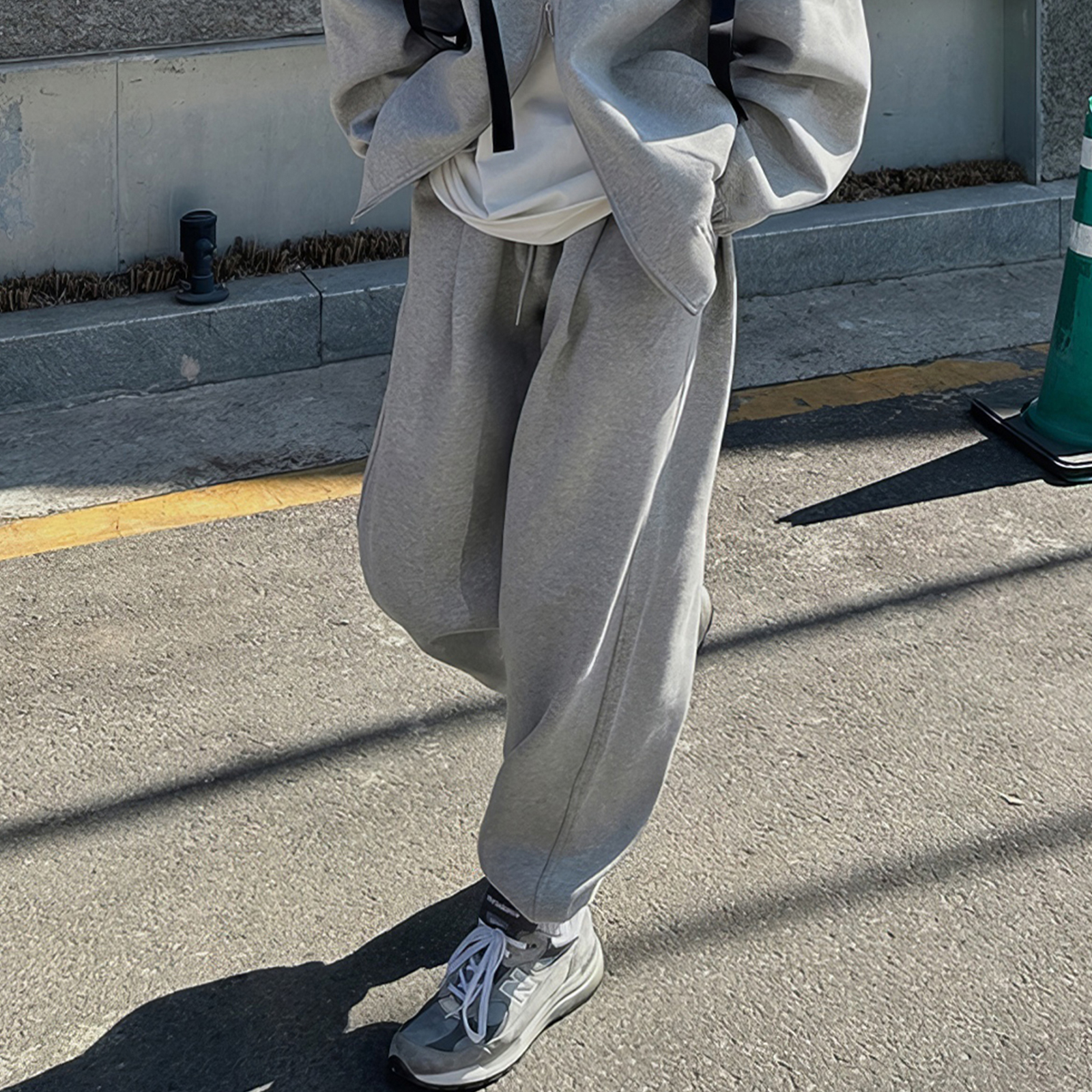 【メンズ】ゆったり バルーンスウェットパンツ