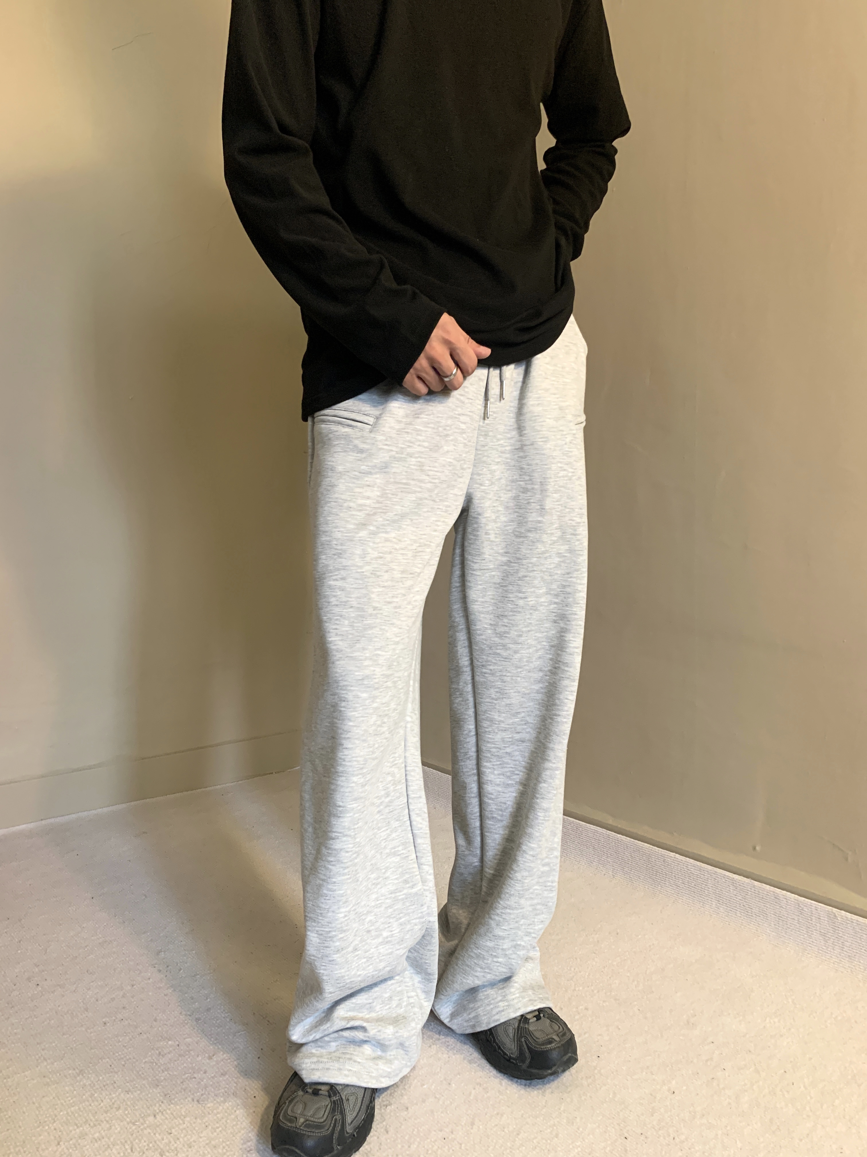【メンズ】スウェットパンツ 　ストレートパンツ