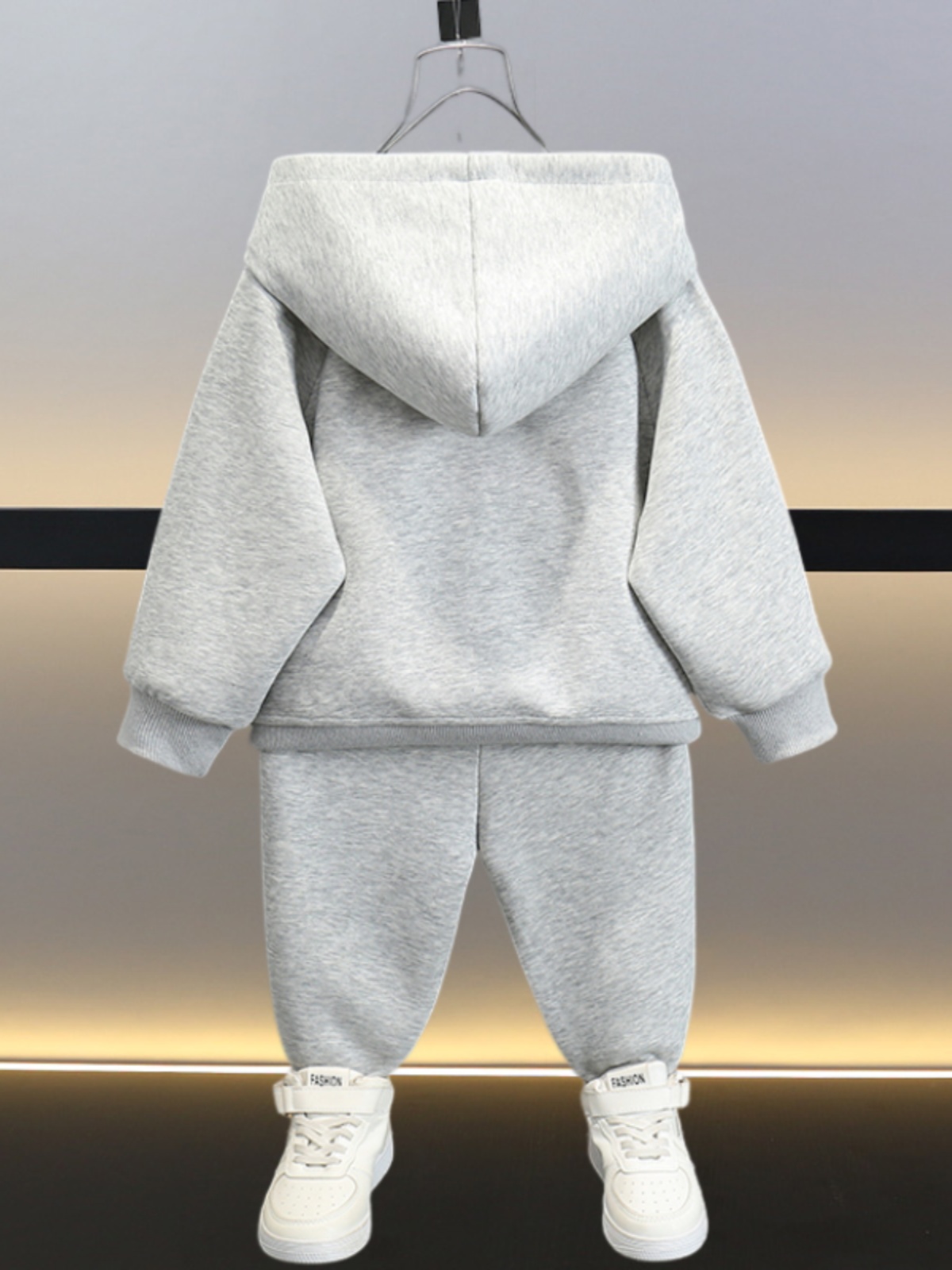 【キッズ上下セット】スウェットパンツ 子供用ウェーブデザインワイドパンツ