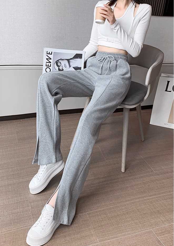 軽やかな着心地で毎日がもっと快適に!ライトグレースウェットパンツで叶える上質なリラックススタイル10選