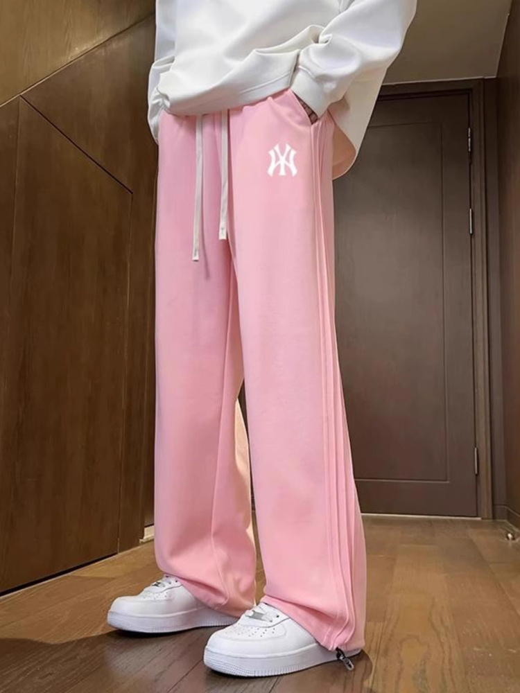 スウェットパンツ ゆったりシルエットストレートパンツ