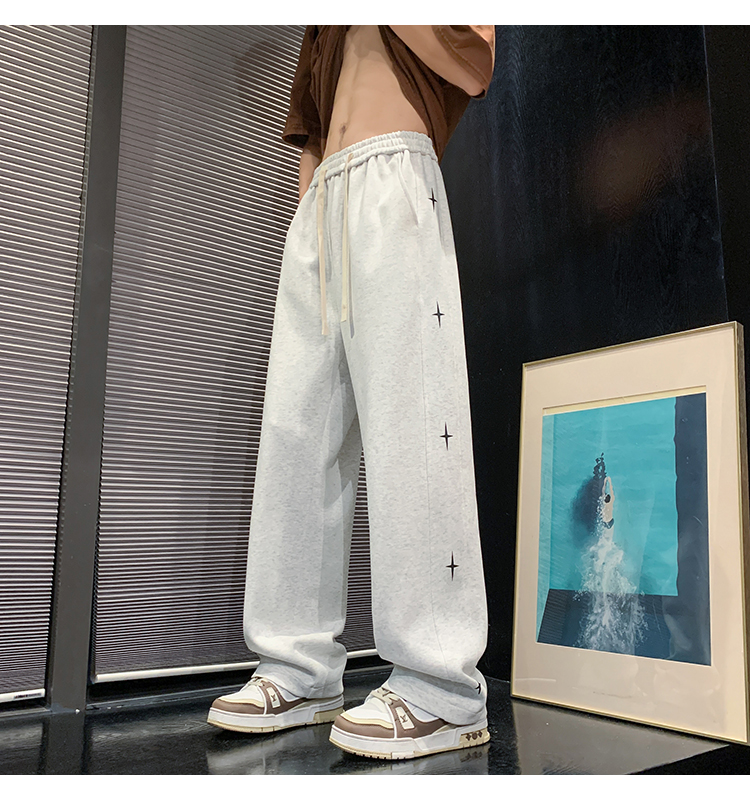 スウェットパンツ 星空十字ワイドスウェットパンツ