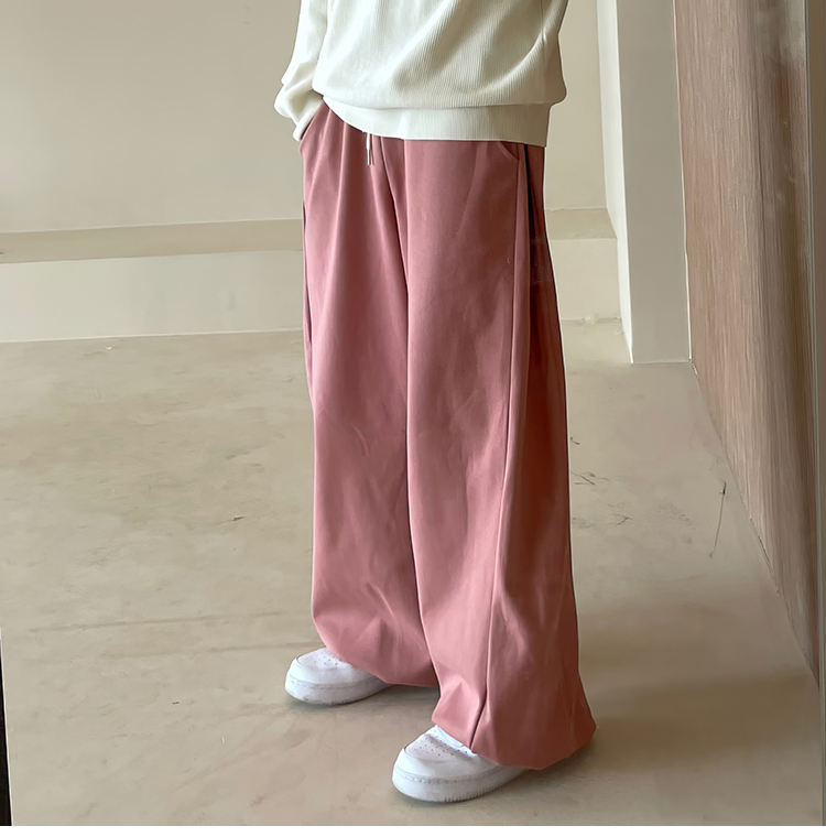 スウェットパンツ スウェットパンツ ふんわりリラックスワイドパンツ