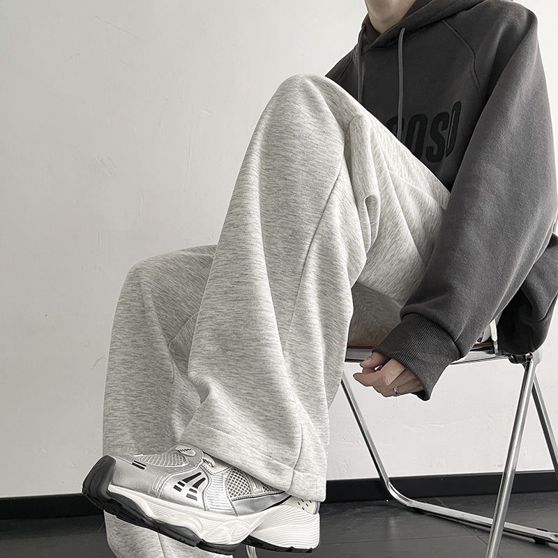 【メンズ】スウェットパンツ 極上やすらぎ裏起毛ワイドパンツ