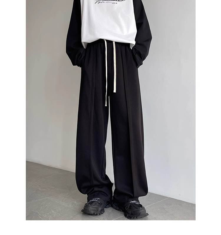 スウェットパンツ ゆったりドレープ スウェットパンツ