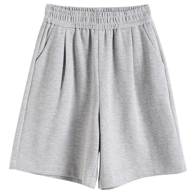 スウェットパンツ ゆったりシルエット裏毛素材スウェットショートパンツ