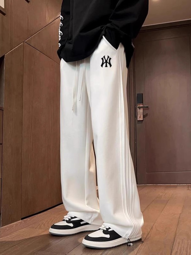 スウェットパンツ ゆったりシルエットストレートパンツ