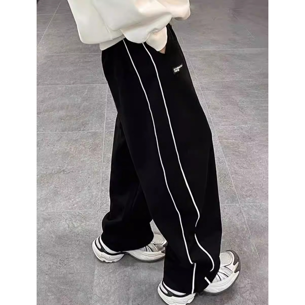 レトロサイドラインスウェットパンツ