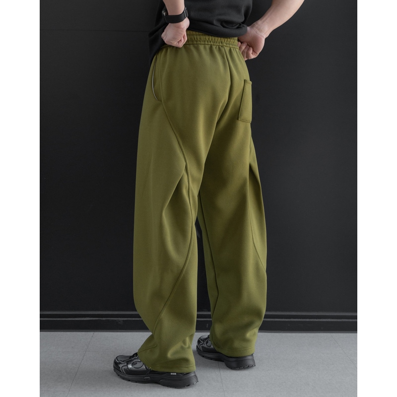 スウェットパンツ ゆったりリラックスワイドパンツ