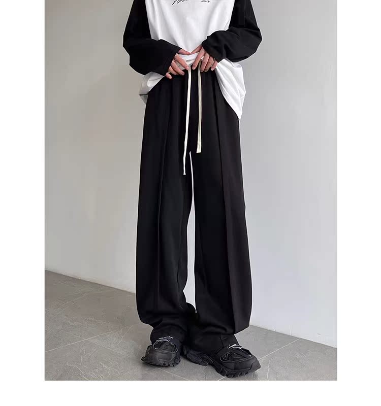 スウェットパンツ ゆったりドレープ スウェットパンツ