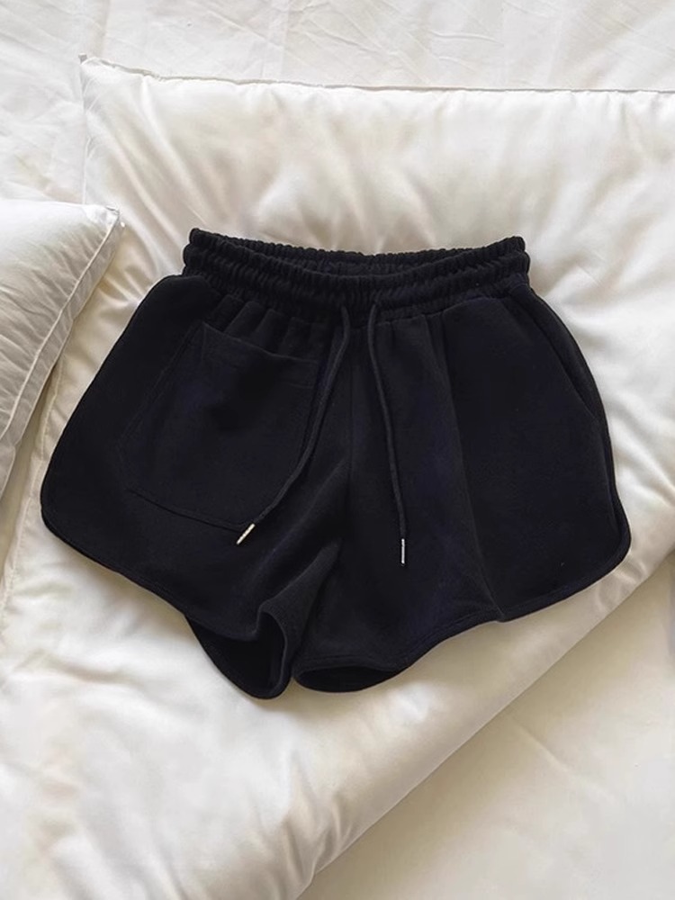【レディース】スウェットパンツ ハイウエストルームショートパンツ