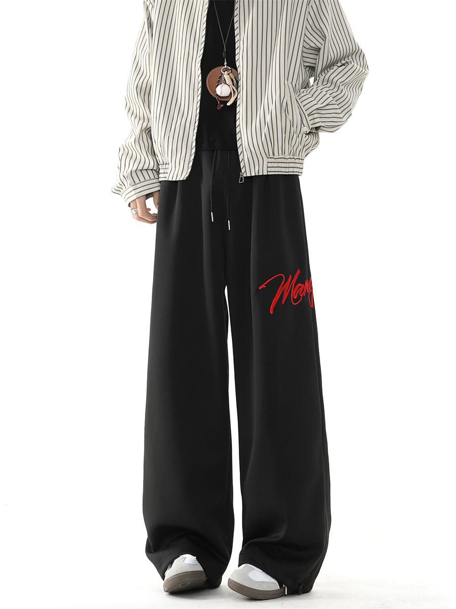 【レディース】ゆったりシルエットワイドスウェットパンツ
