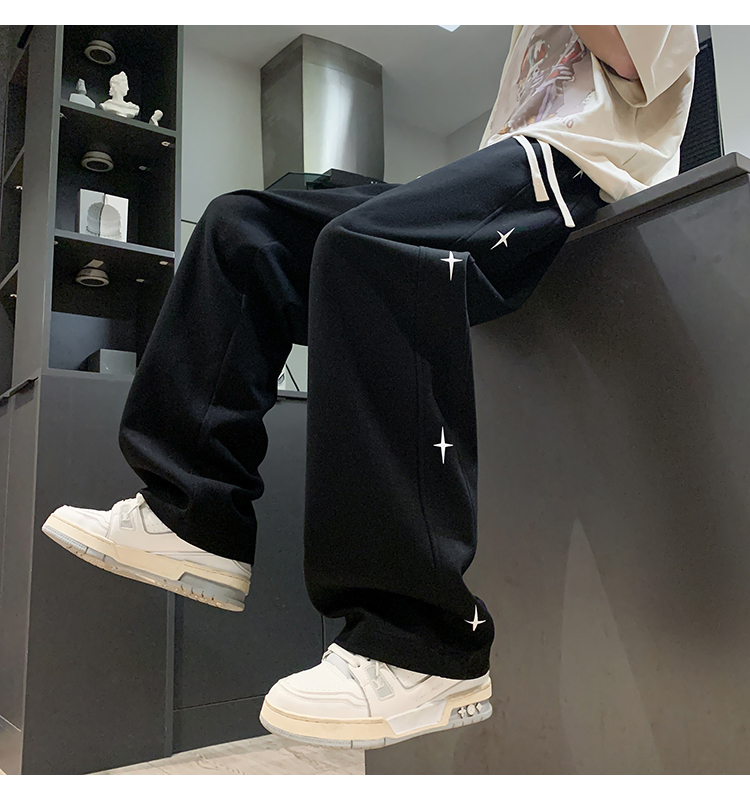 スウェットパンツ スウェットパンツ 星空ゆったりリラックスパンツ