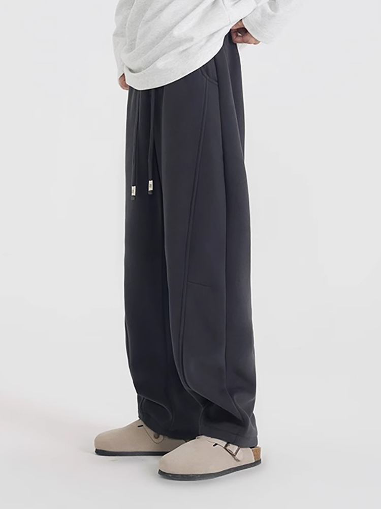 【メンズ】スウェットパンツ ゆったりリラックススウェットパンツ