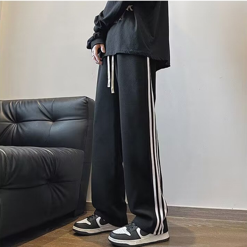 【メンズ】裏起毛スウェットパンツ あったか極上ワイドスウェットパンツ